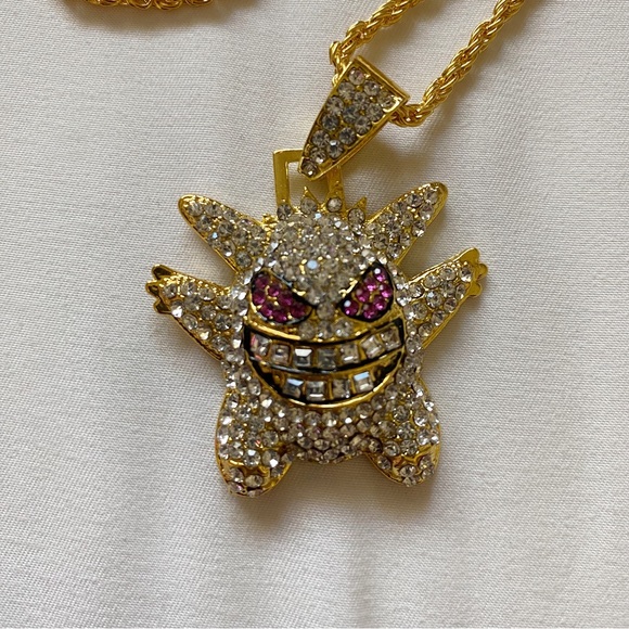 Pokemon Kids Gengar Pendent and Chain - Picture 2 of 3